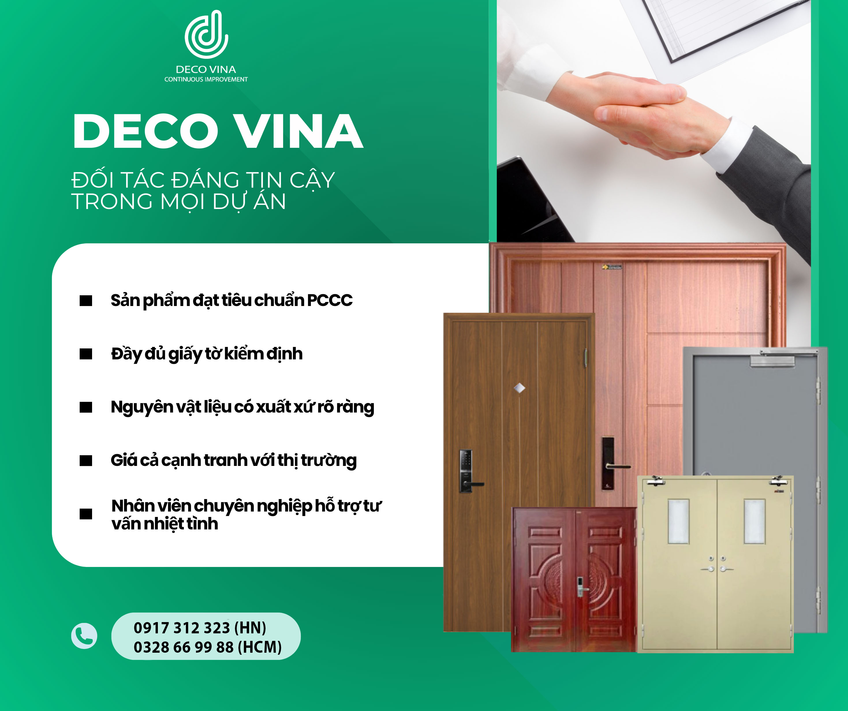 CÔNG TY CỔ PHẦN CÔNG NGHIỆP DECO VINA